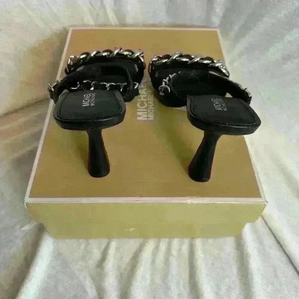 Brand New Michael Kors Black Heels size 6M - Picture 7 of 7